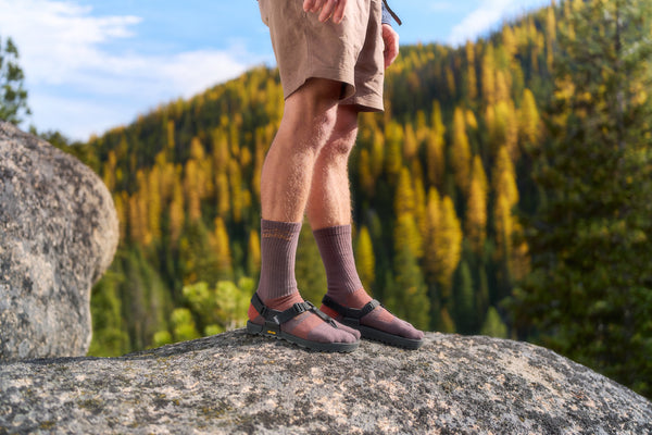 Bedrock Performance Split-Toe Socks Crew
