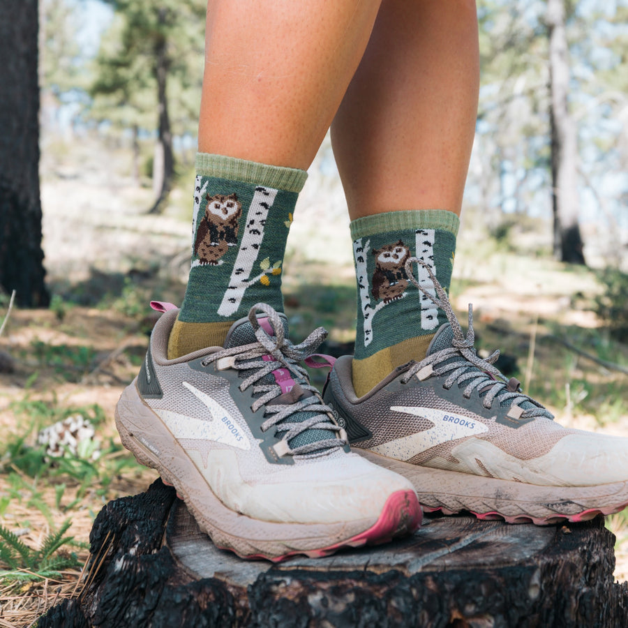 Darn Tough Women's Critter Club Micro Crew Lightweight Hiking Sock