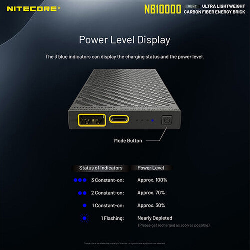 Nitecore NB10000 GEN 2 Powerbank
