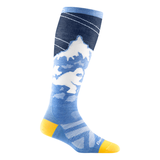 Darn Tough Women's Yeti Over-the-Calf Lightweight Ski & Snowboard Socks