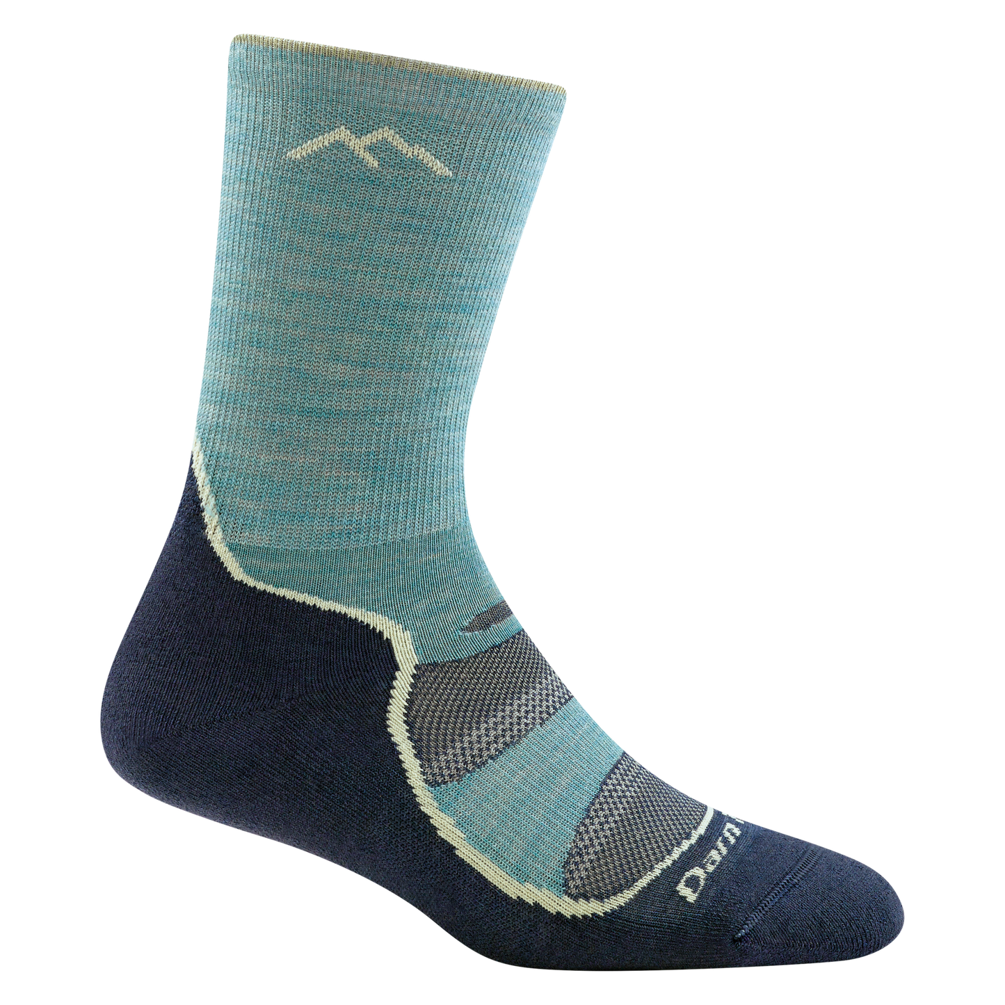 Darn Tough Women's Light Hiker Micro Crew Lightweight Hiking Socks