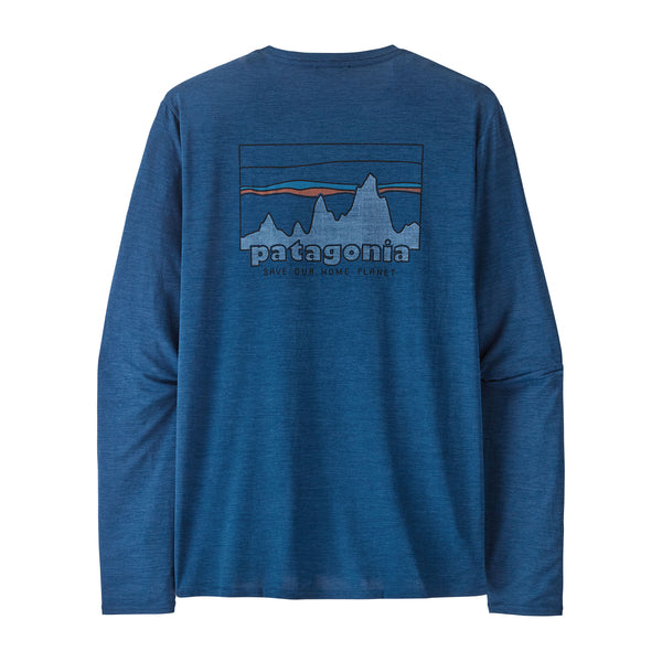 Patagonia Men's Long-Sleeved Capilene Cool Daily Graphic Shirt