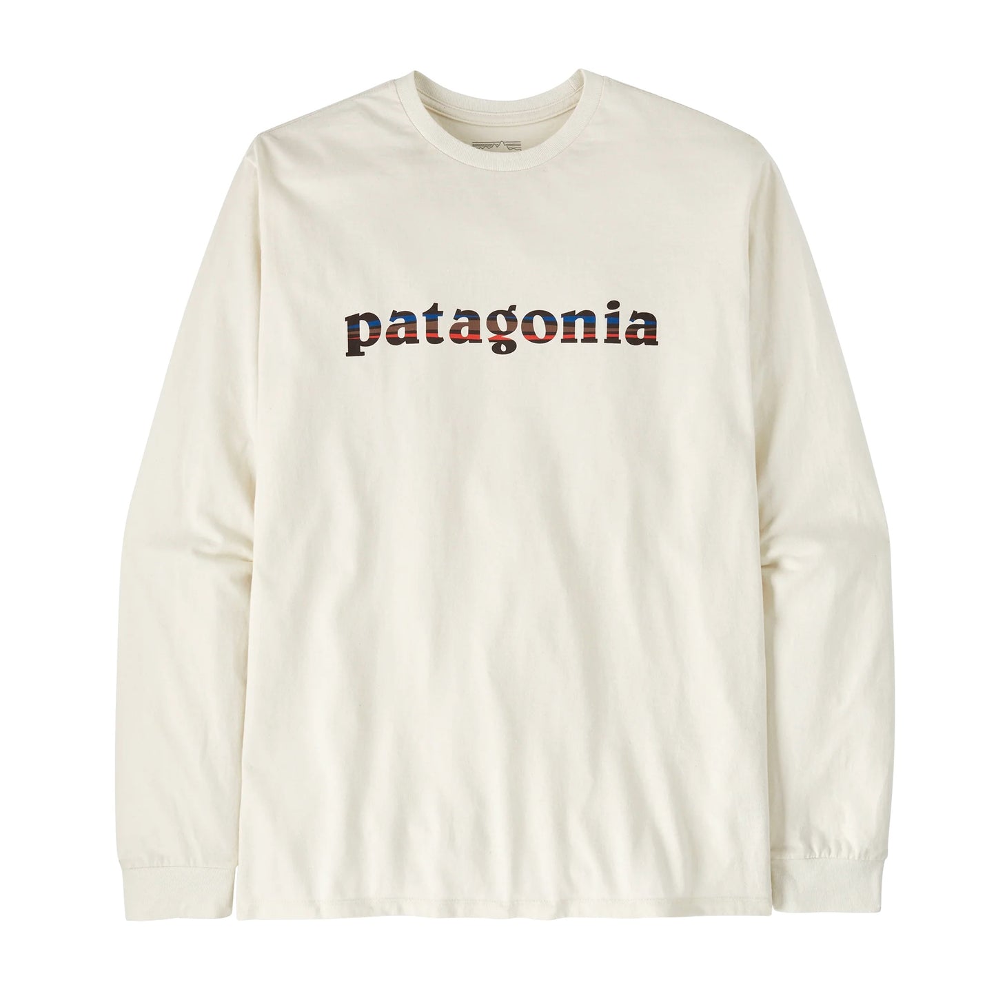 Patagonia Men's Long-Sleeved '73 Text Logo Responsibili-Tee