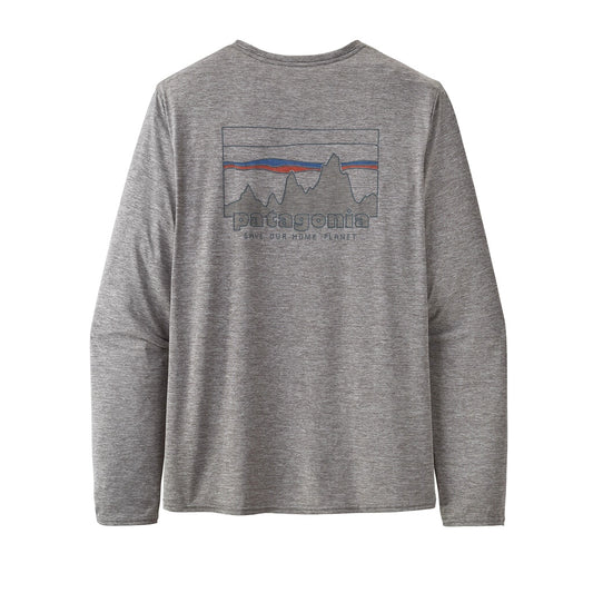 Patagonia Men's Long-Sleeved Capilene Cool Daily Graphic Shirt
