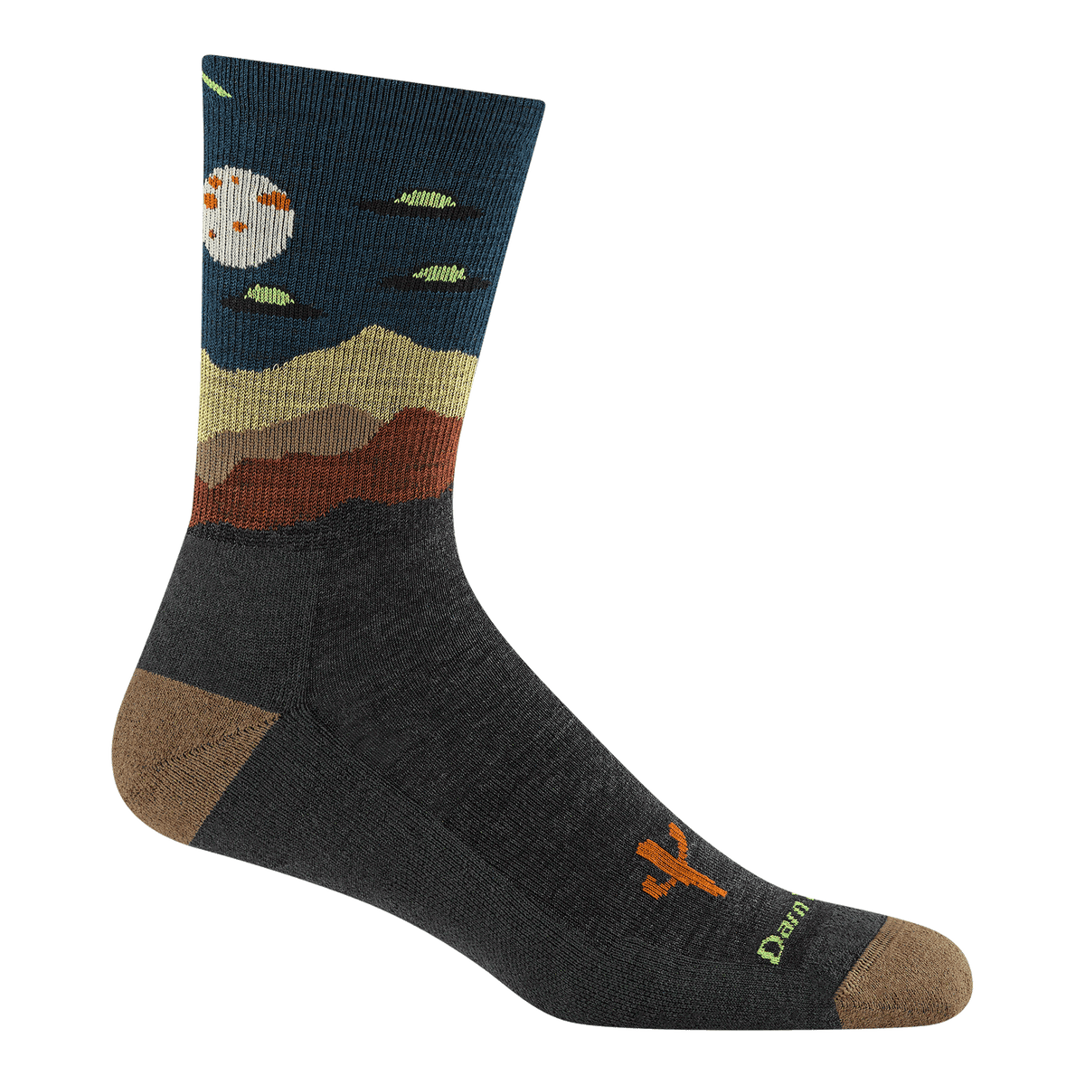 Darn Tough Men's Spaced Out Micro Crew Lightweight Hiking Socks