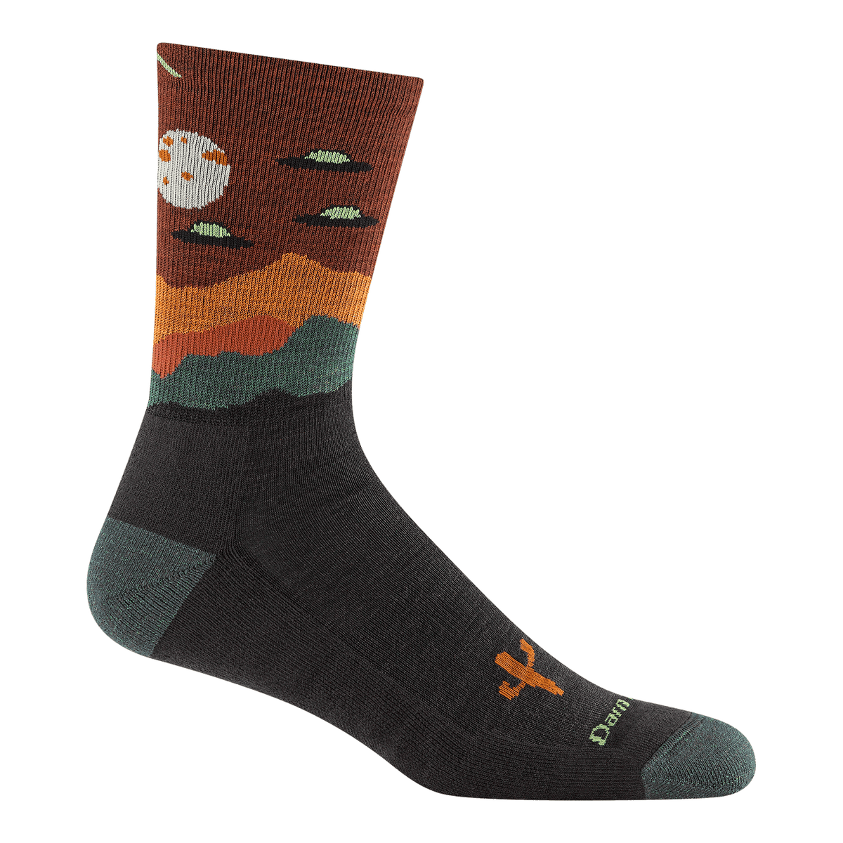 Darn Tough Men's Spaced Out Micro Crew Lightweight Hiking Socks