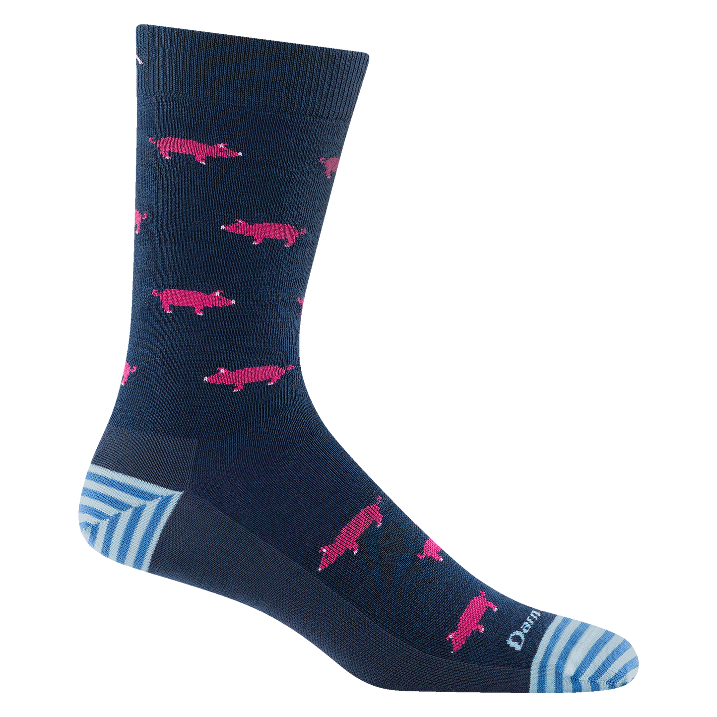 Darn Tough Men's Truffle Hog Crew Lightweight Lifestyle Socks
