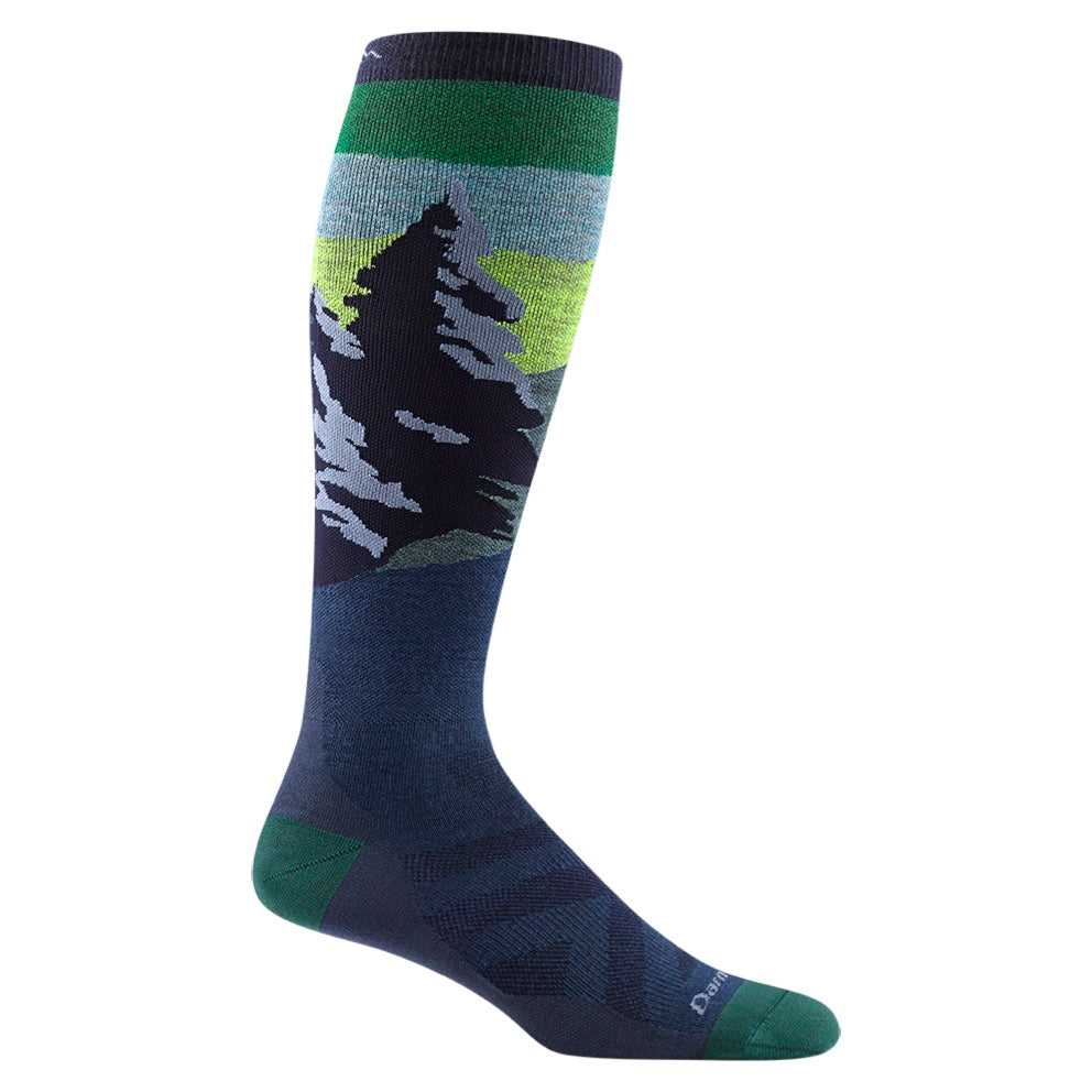 Darn Tough Men's Solstice Over-the-Calf Lightweight Ski & Snowboard Socks