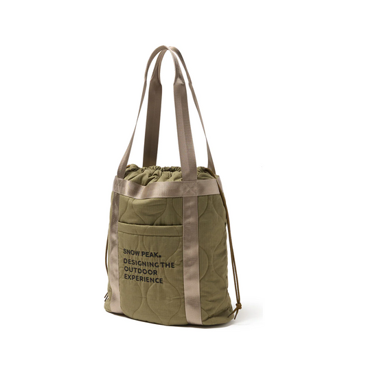 Snow Peak Quilted Ripstop Tote
