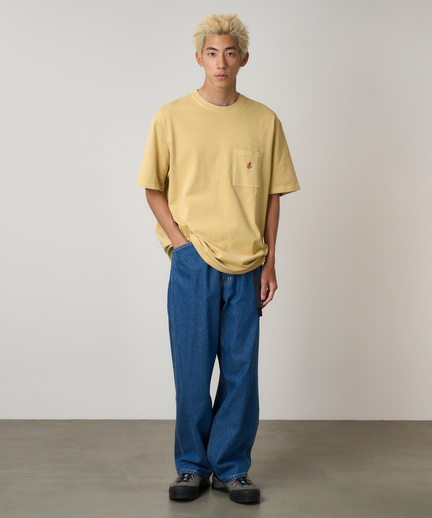 Gramicci One Point Tee Pigment Dyed