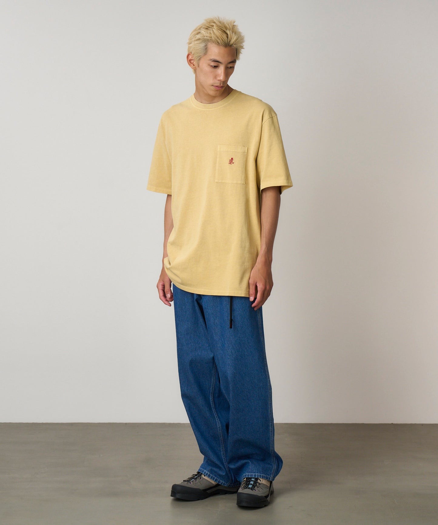 Gramicci One Point Tee Pigment Dyed