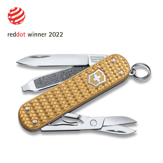 Victorinox Classic SD Precious Alox Brass Gold 0.6221.408G
