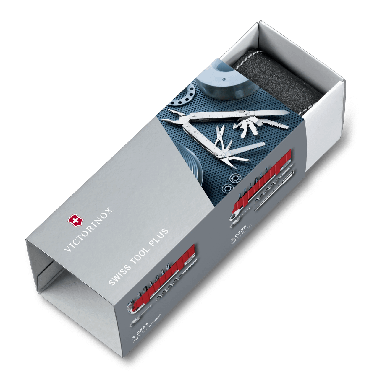 Victorinox Swisstool X Plus Ratchet W Leather 3.0339.L