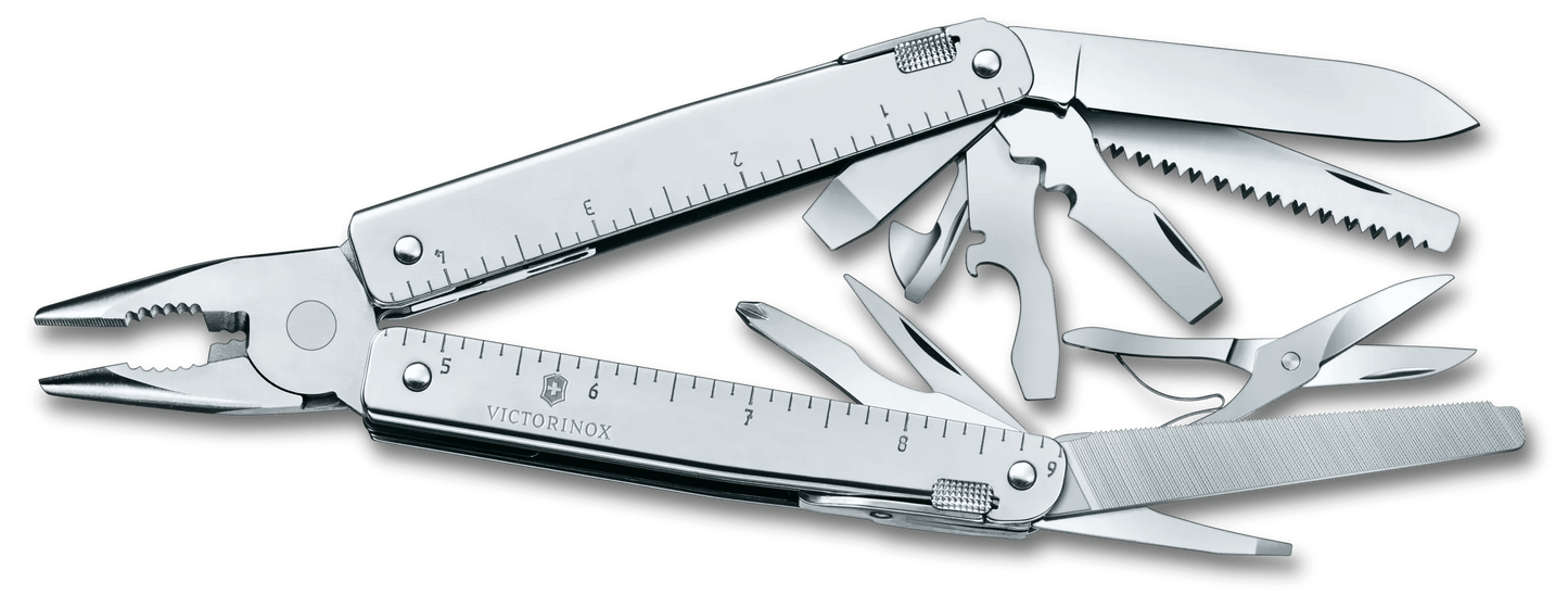 Victorinox Swisstool X Plus Ratchet W Leather 3.0339.L