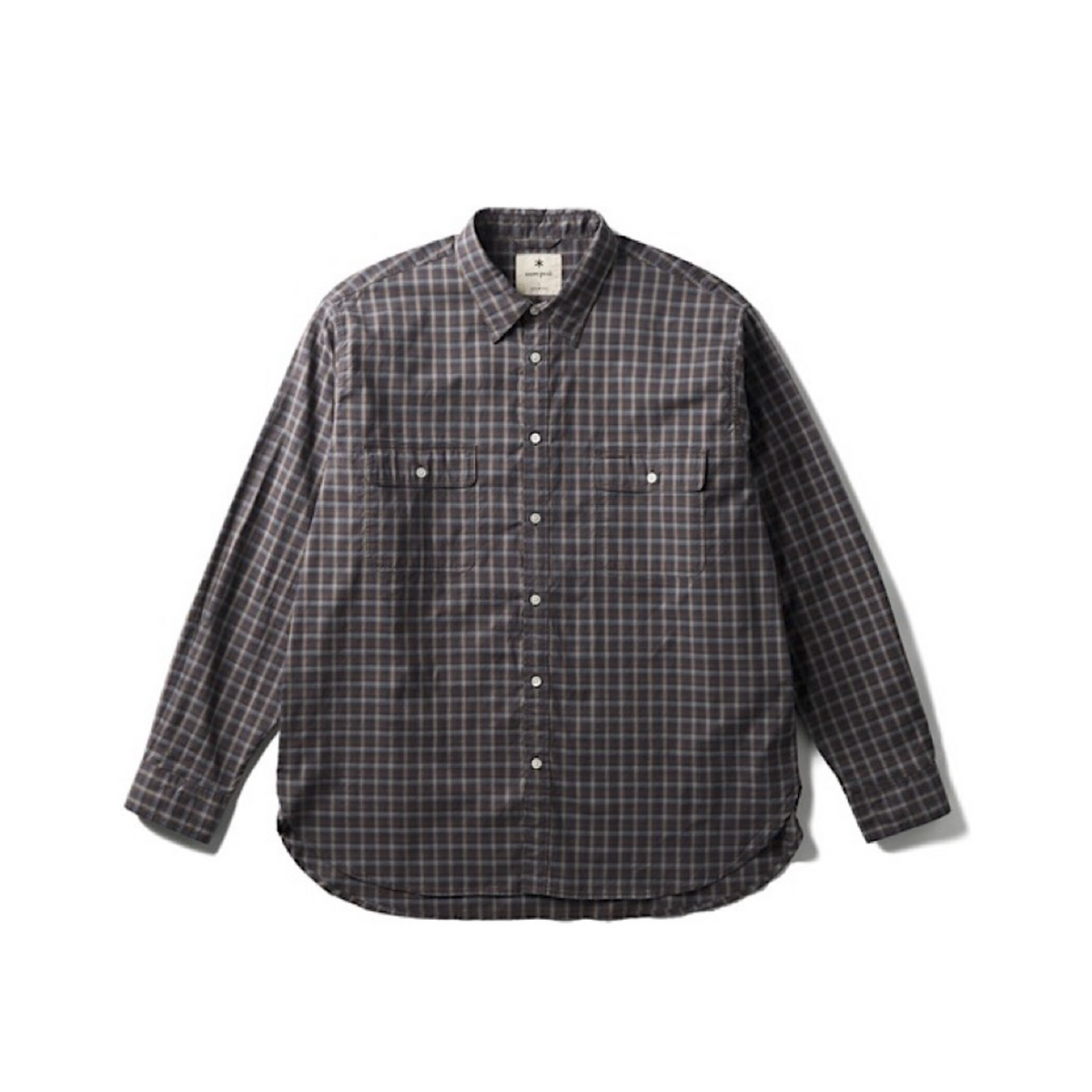 Snow peak Organic Cotton Ombre Check Shirt