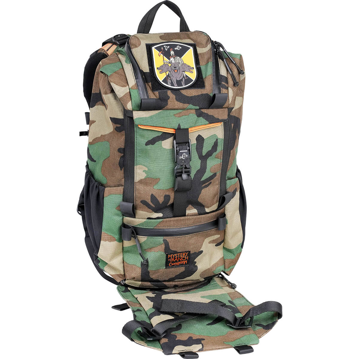 Mystery Ranch X Carryology Spartanology 2022 (Woodland Camo)