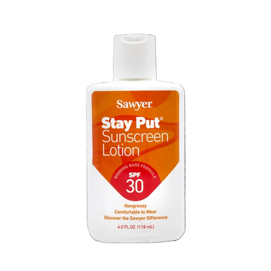 Sawyer SP1184 -Stay Put Bonding Base SPF 30 Sunscreen 4oz Pump