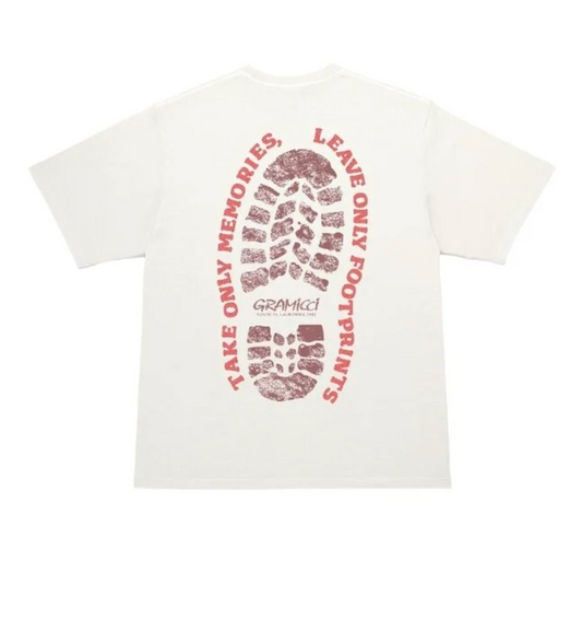 Gramicci Footprints Tee Pigment Dyed