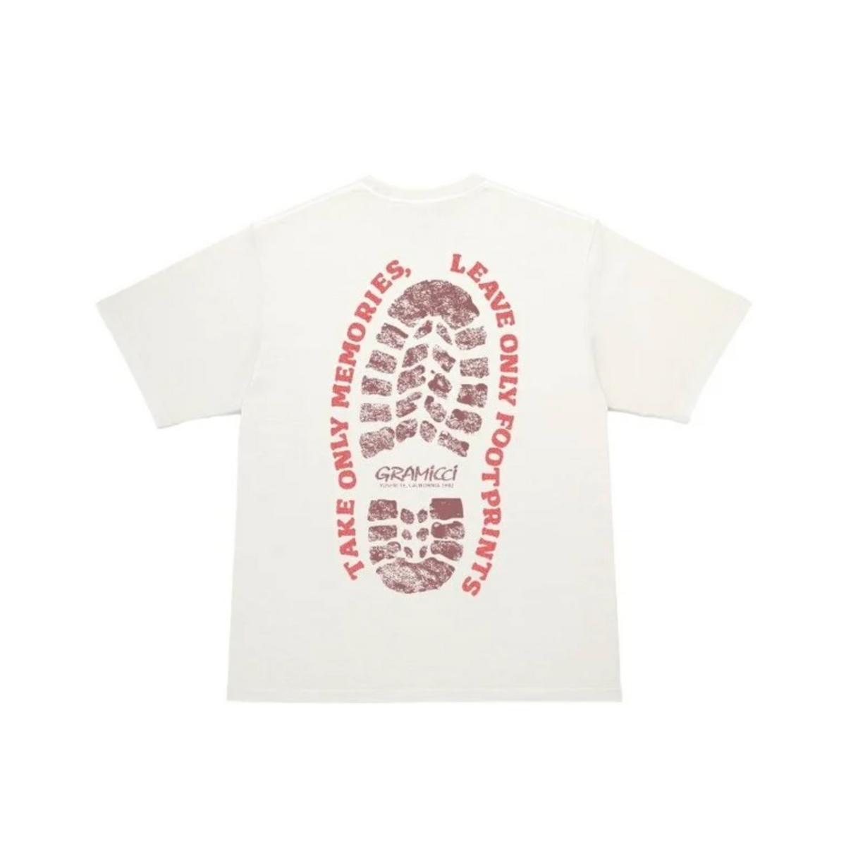 Gramicci Footprints Tee Pigment Dyed