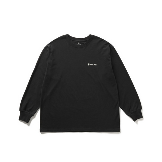 Snow Peak Soft Cotton Relaxed Logo L/S T-Shirt