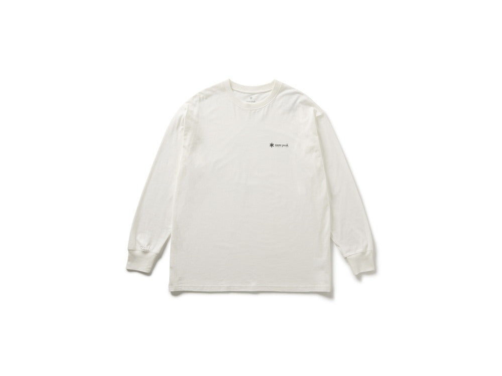 Snow Peak Soft Cotton Relaxed Logo L/S T-Shirt
