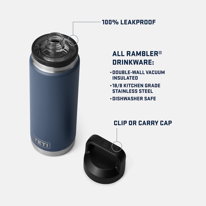 Yeti Rambler 26oz Bottle Chug