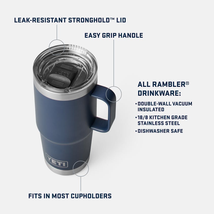 Yeti Rambler 20oz Travel STR Mug