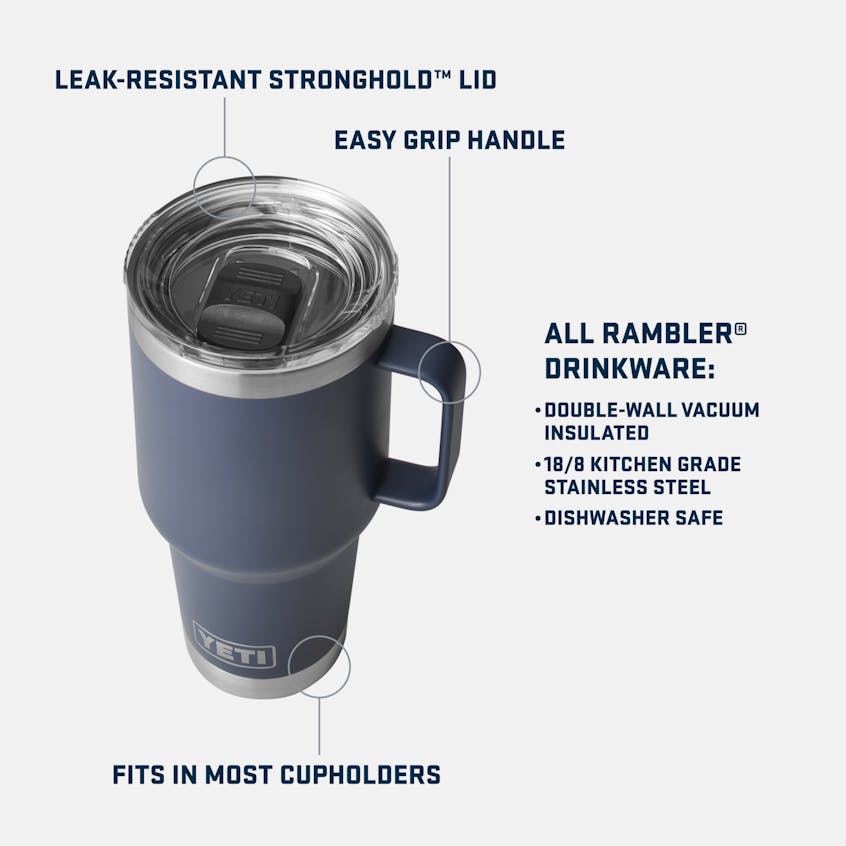 Yeti Rambler 30oz Travel STR Mug