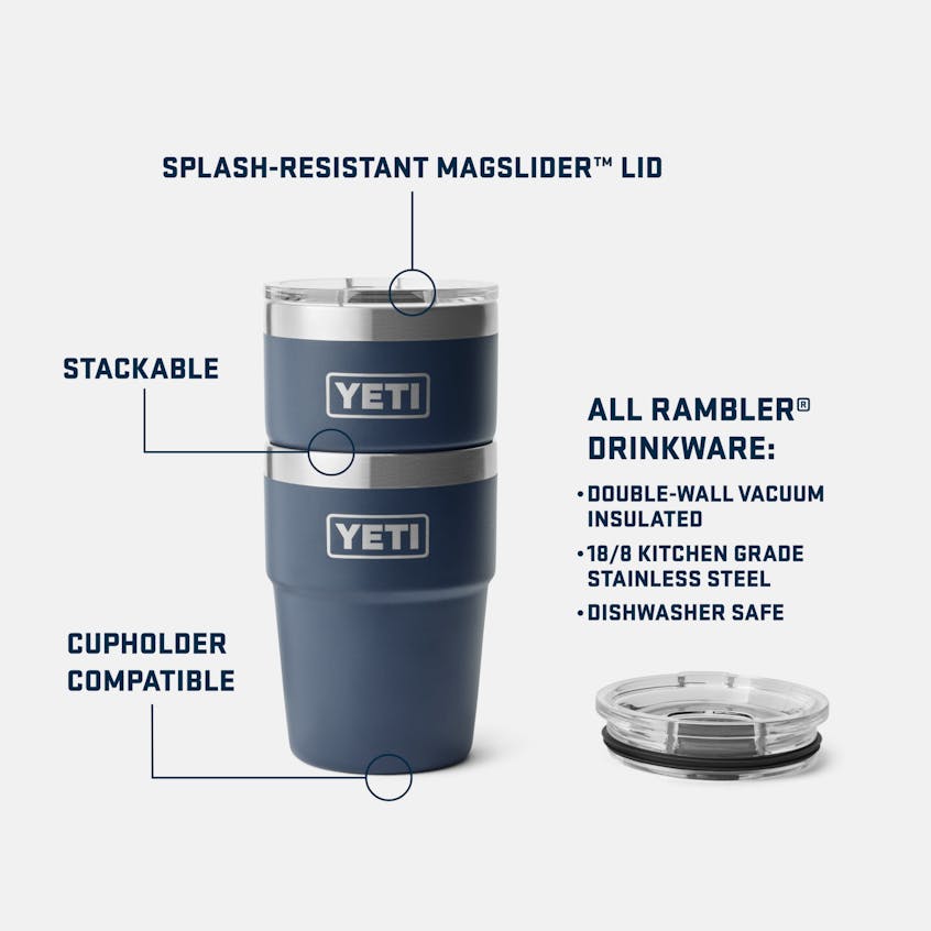 Yeti Rambler 16oz Stackable MS