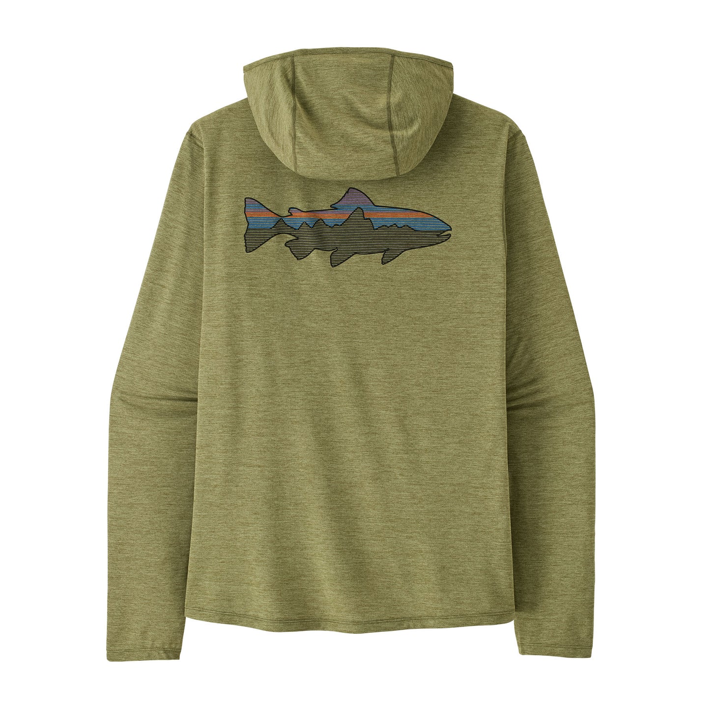 Patagonia Men's Capilene Cool Sun Hoody - Fitz Roy Trout