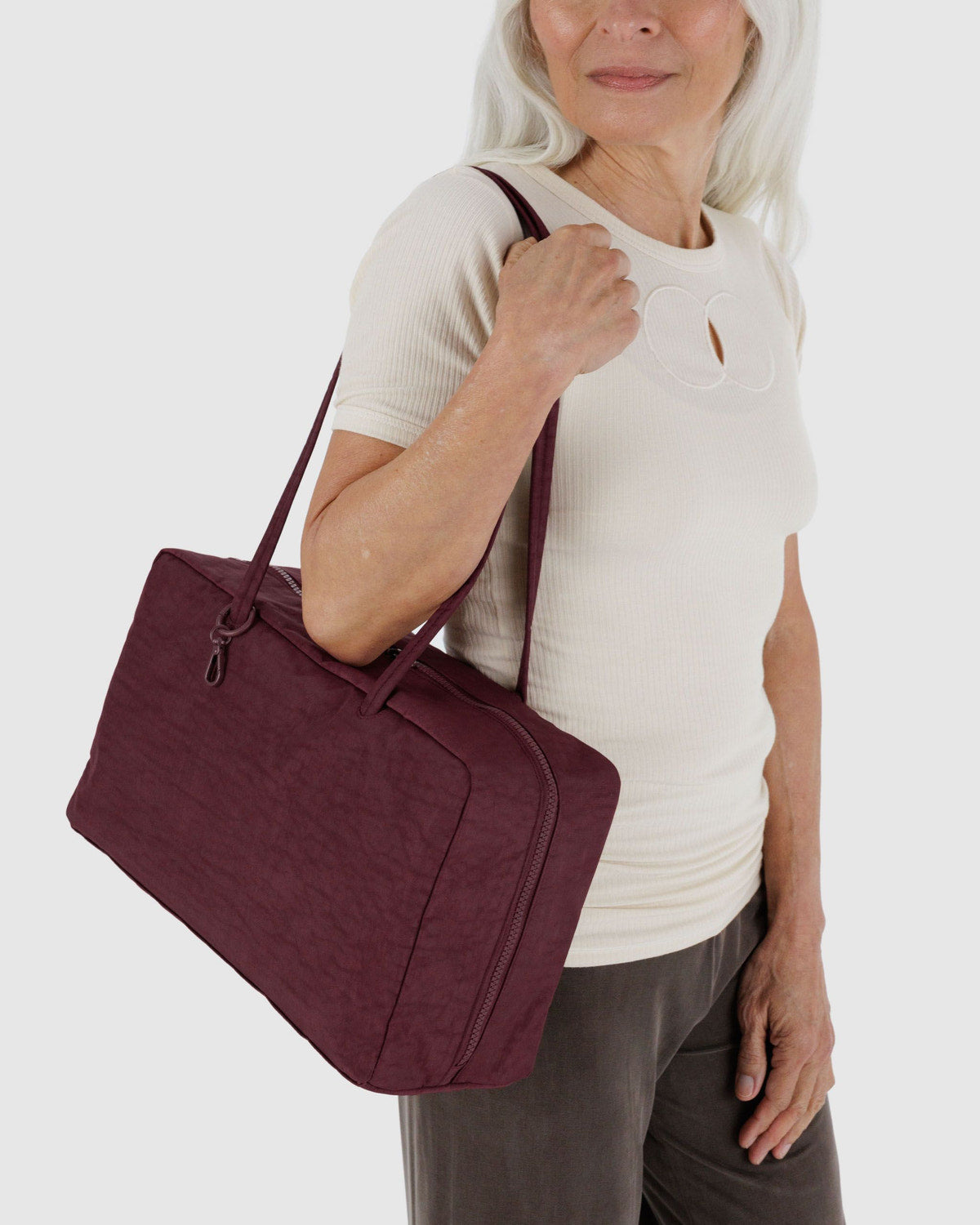 Baggu Medium Nylon Bowler Bag