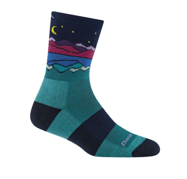 Darn Tough Women's Mirror Lake Micro Crew Midweight Hiking Socks