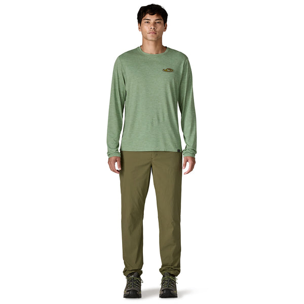 Patagonia Men's L/S Cap Cool Daily Graphic Shirt - Lands