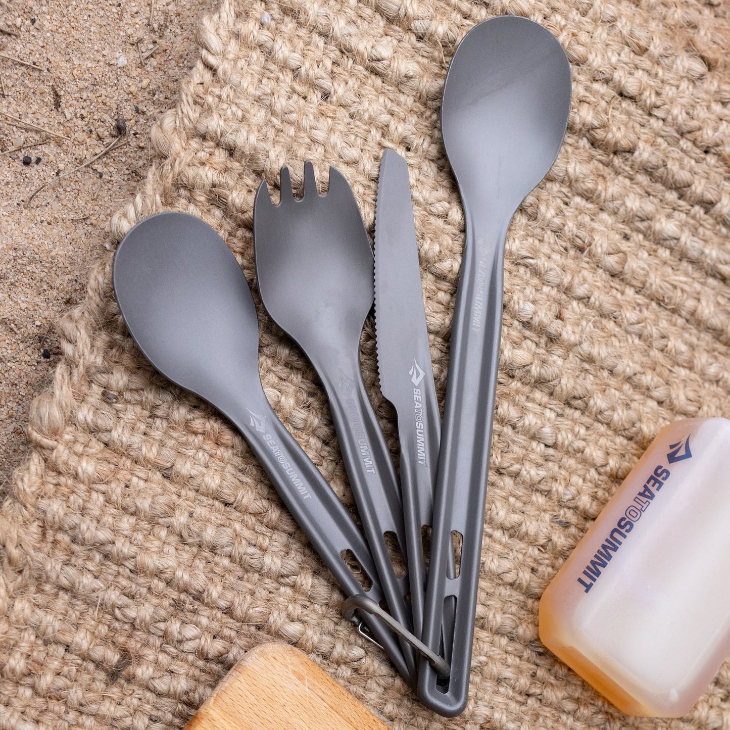 Sea to Summit AlpahaLight Cutlery Set [2pc] (Knife and Spork)