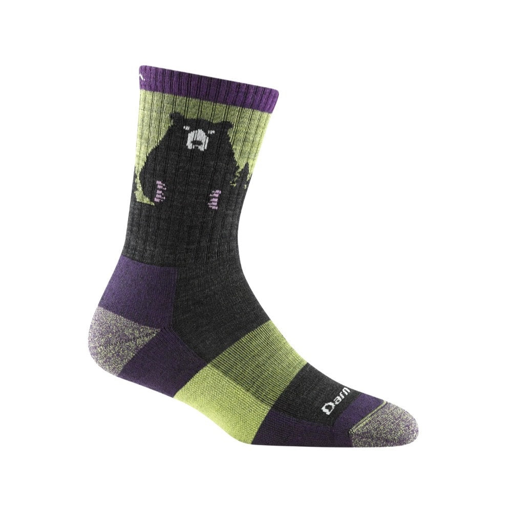 Darn Tough Women's Bear Town Micro Crew Lightweight Hiking Socks