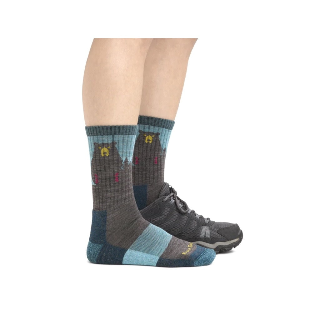 Darn Tough Women's Bear Town Micro Crew Lightweight Hiking Socks