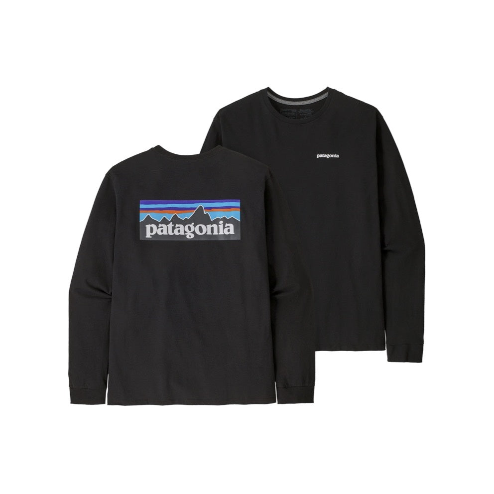 Patagonia Men's Long-Sleeved P-6 Logo Responsibili-Tee