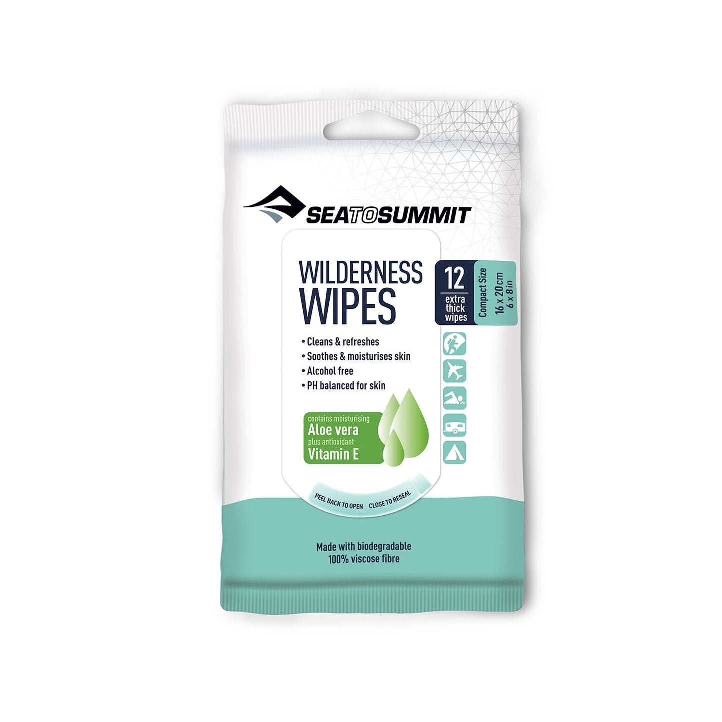 Sea to Summit Wilderness Wipes Compact